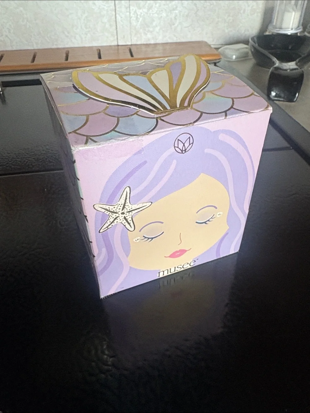 Muse Mermaid Bath Balm Set - Pink & Purple Mermaid Packaging